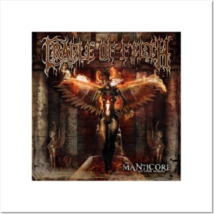 Cradle Of Filth The Manticore And Other Horrors Album Cover Posters and Art